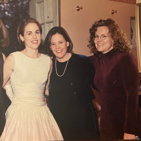 Gwen Knapp and Sisters at Rebecca Knapp Adams Wedding